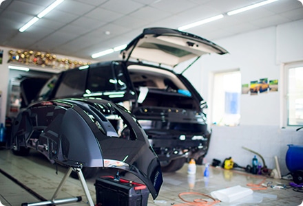 鈑金塗装イメージ